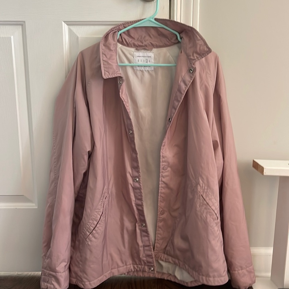 Urban Outfitters Pink Bomber Jacket